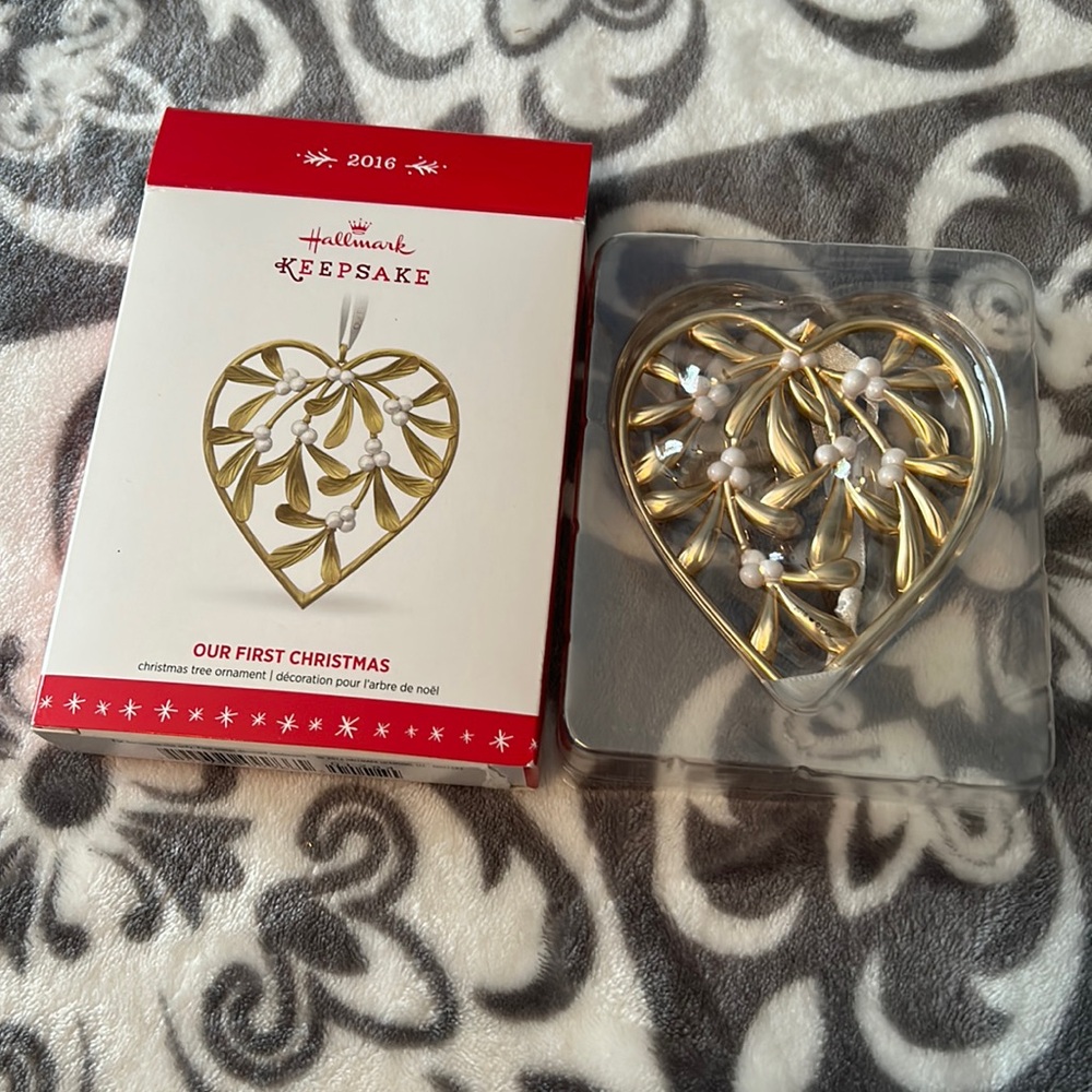 Hallmark our first Christmas 2016 ornament